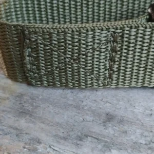grön fästrem med snabbspännen